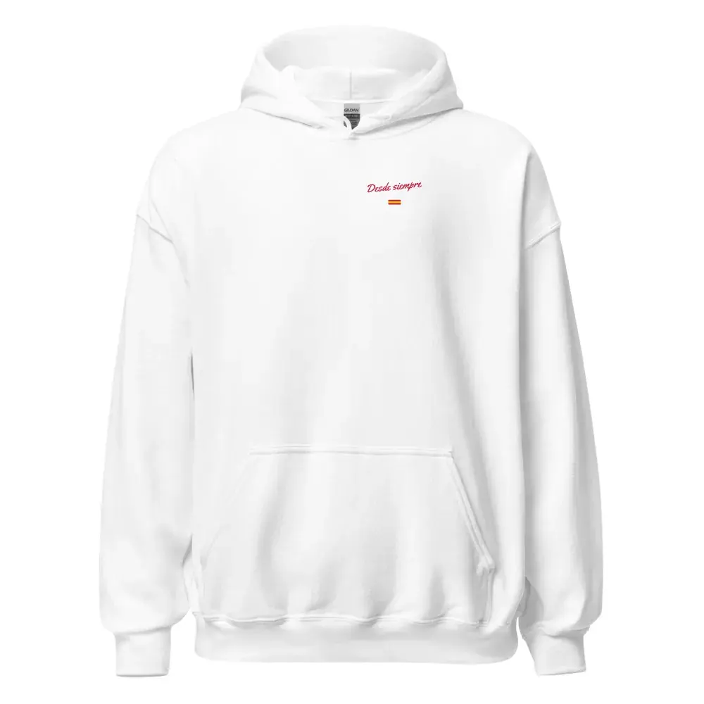 Desde Siempre — Sudadera con capucha — White
