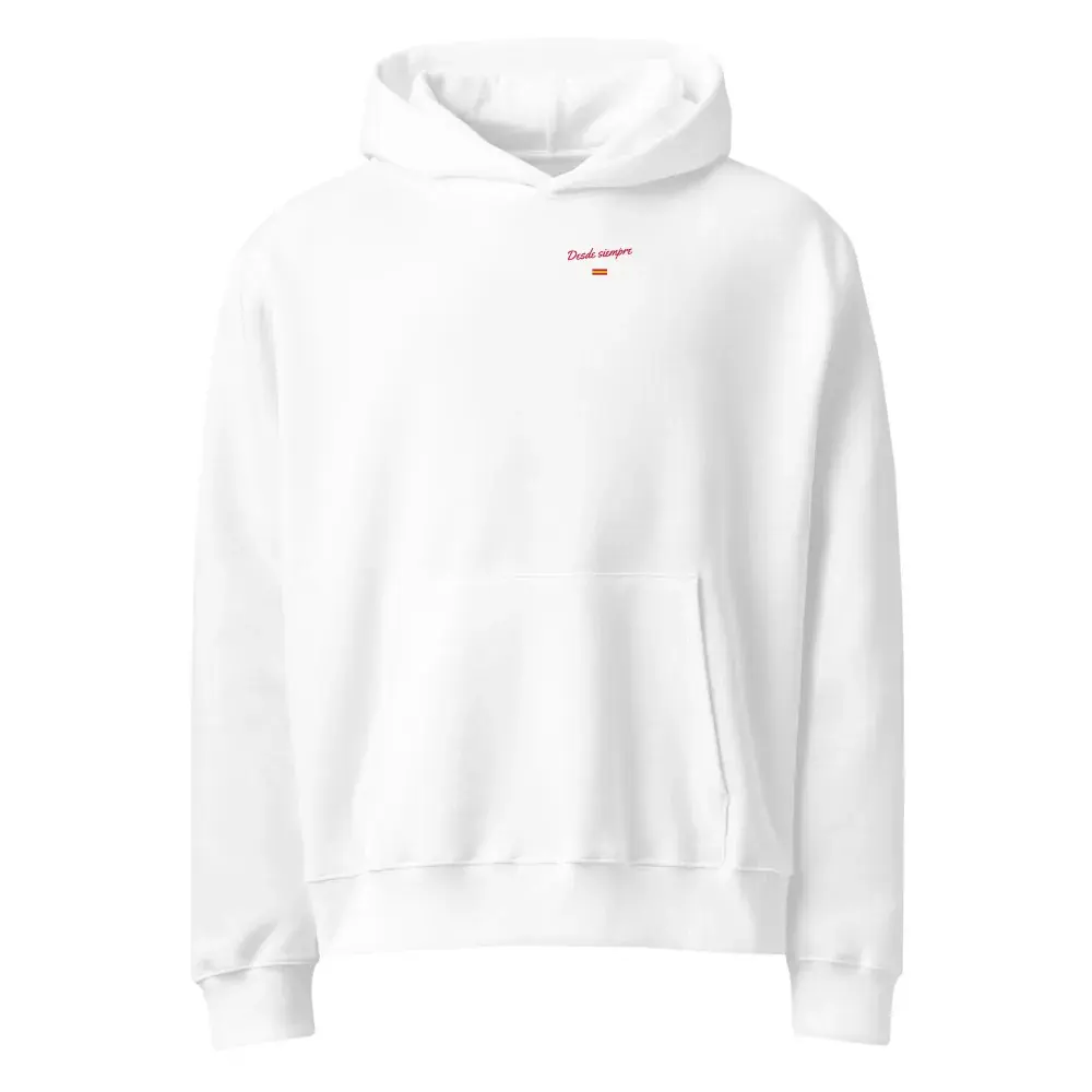 Desde Siempre — Sudadera oversize con capucha