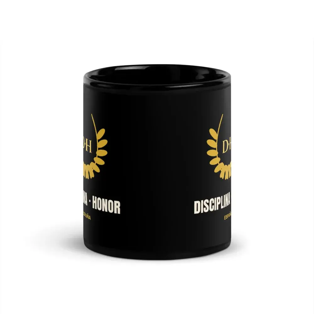 Disciplina y Honor — Taza — Black — Front