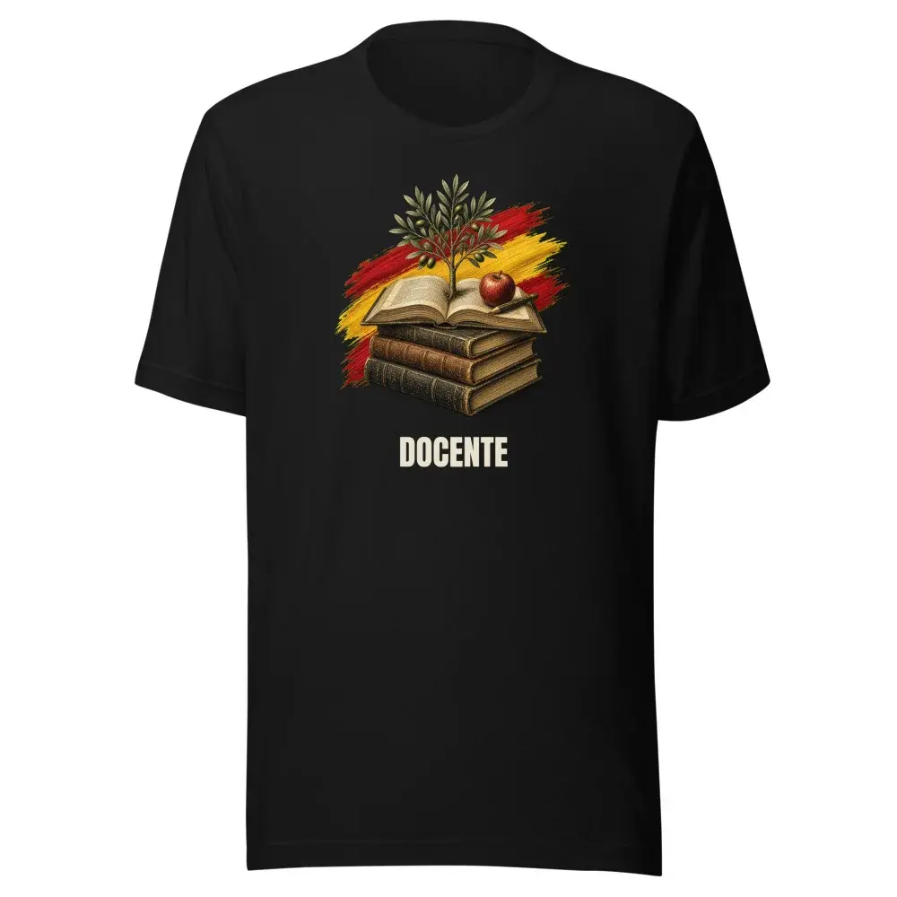 Docente · Arte — Camiseta — Black