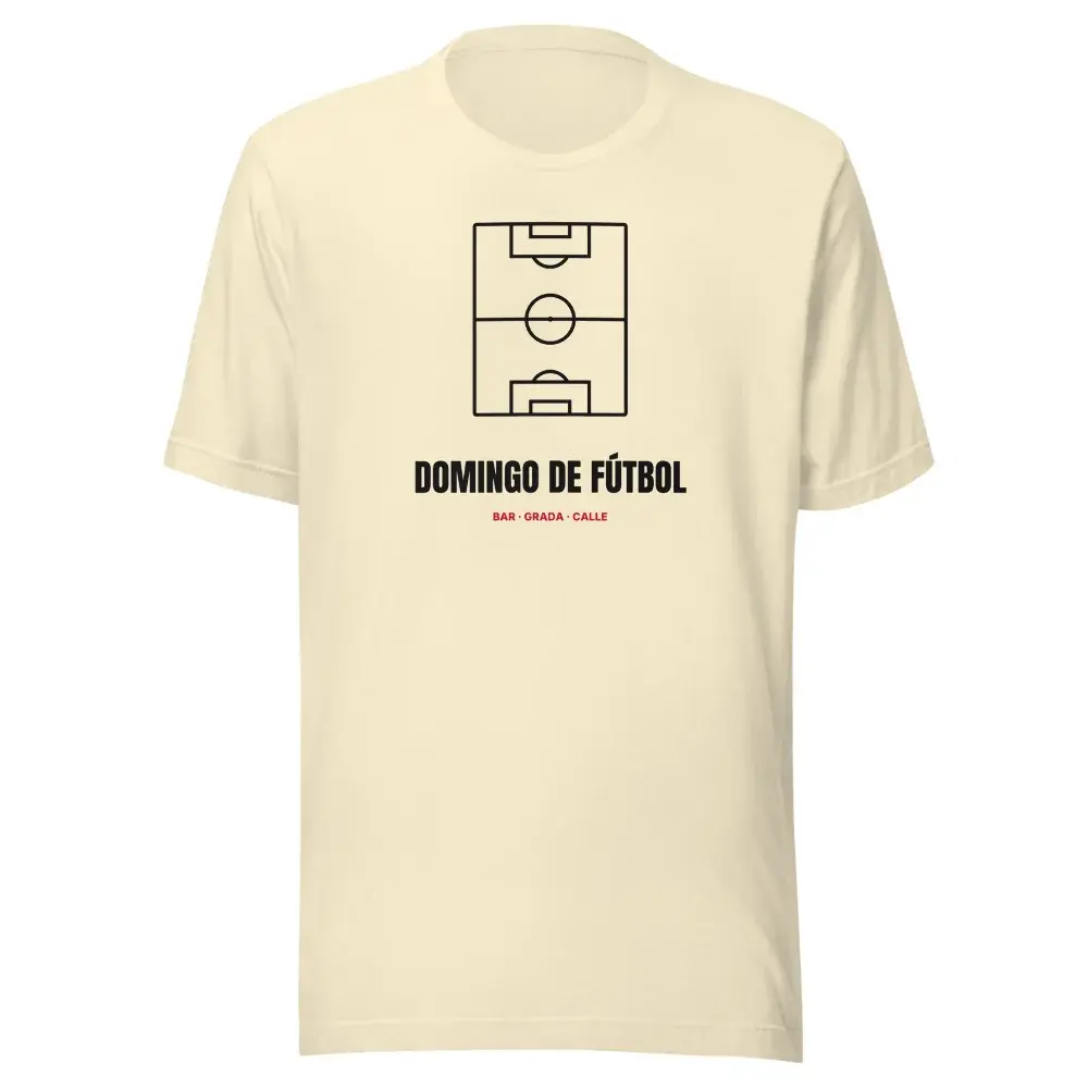 Domingo de Fútbol — Camiseta — Natural
