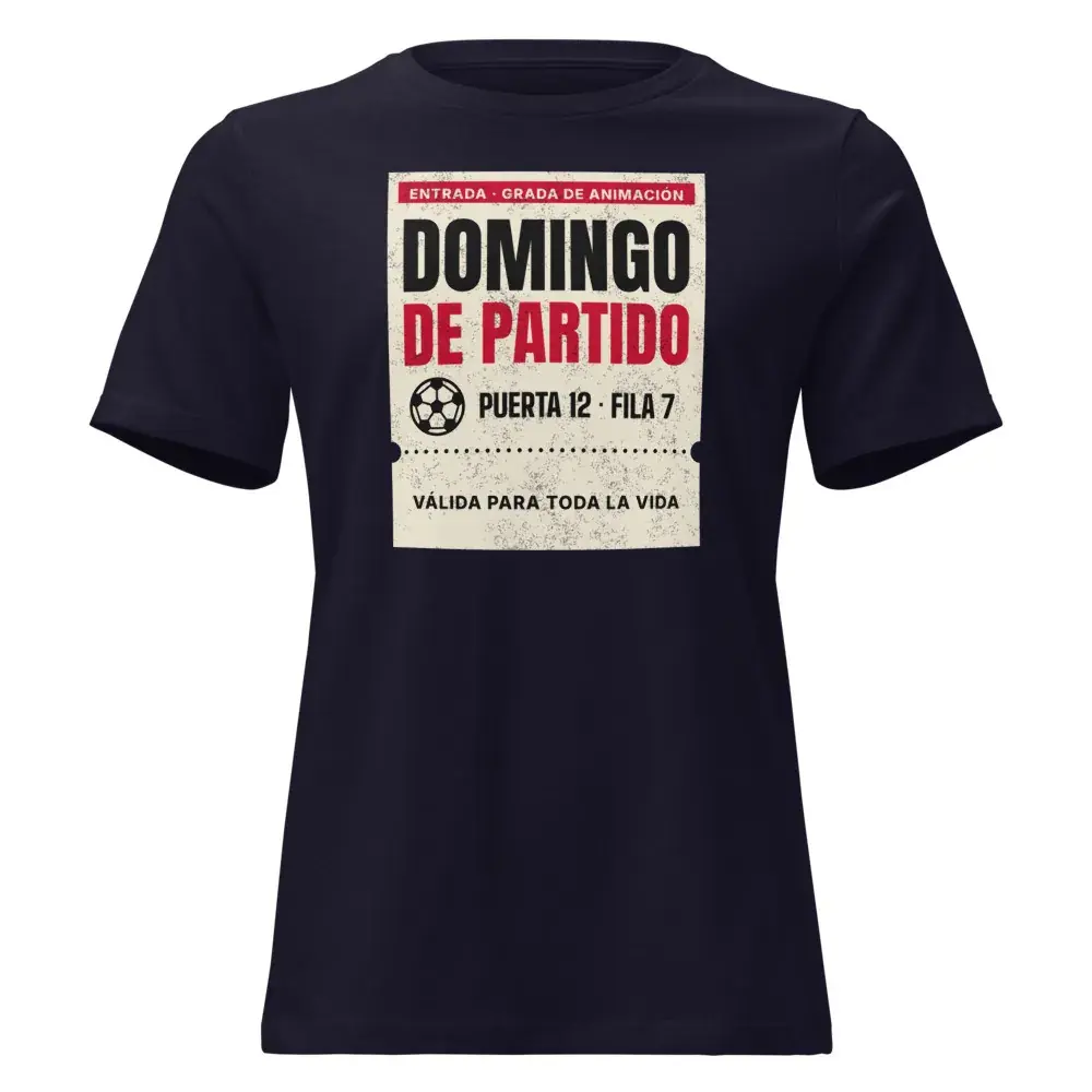 Domingo de Partido — Camiseta de mujer