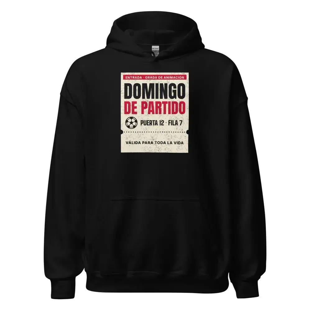 Domingo de Partido — Sudadera con capucha