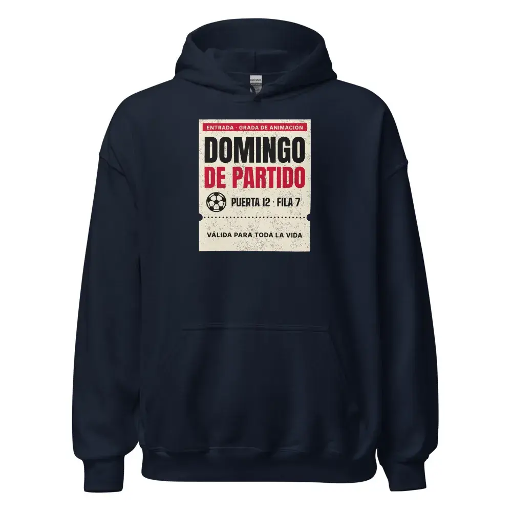 Domingo de Partido — Sudadera con capucha