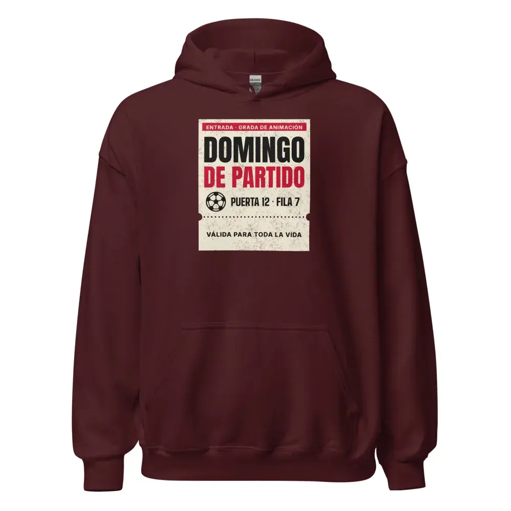 Domingo de Partido — Sudadera con capucha