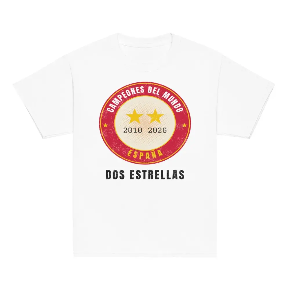 Dos Estrellas · Día — Camiseta infantil — White — Front