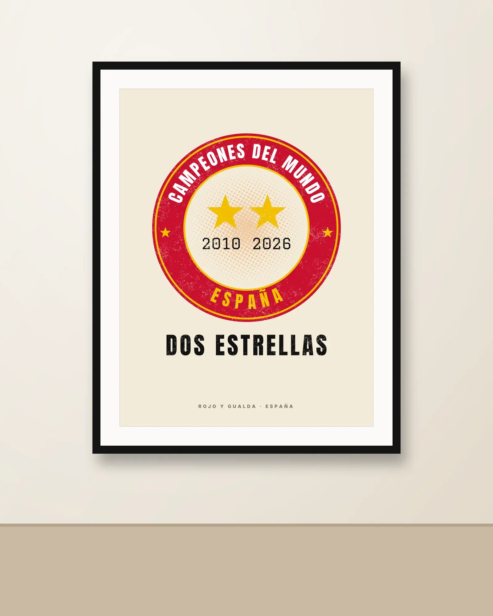 Dos Estrellas · Día — Póster — en la pared