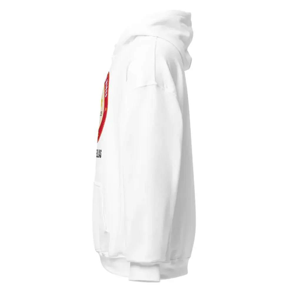 Dos Estrellas · Día — Sudadera con capucha — White — Left