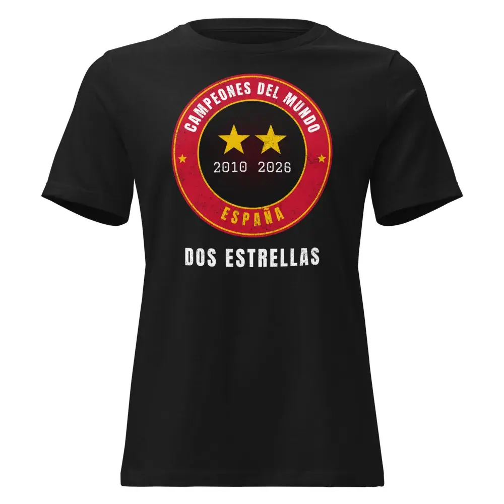 Dos Estrellas · Noche — Camiseta de mujer — Black