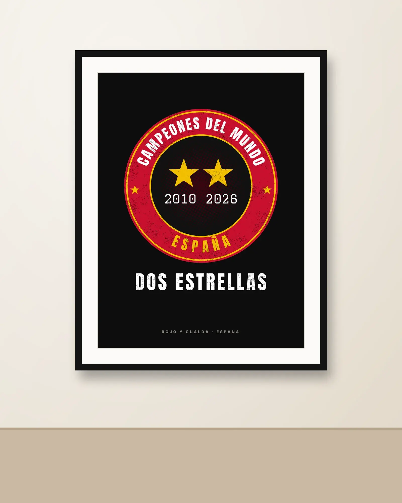 Dos Estrellas · Noche — Póster — en la pared