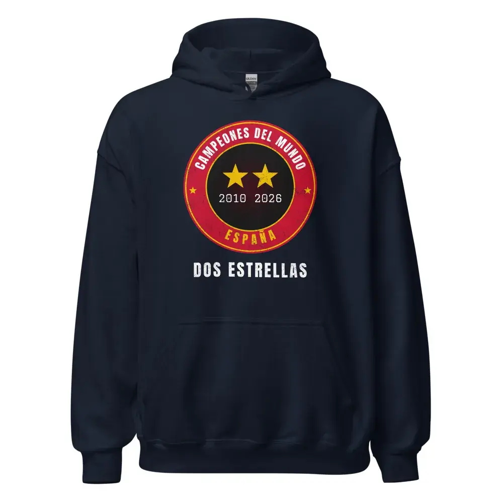Dos Estrellas · Noche — Sudadera con capucha