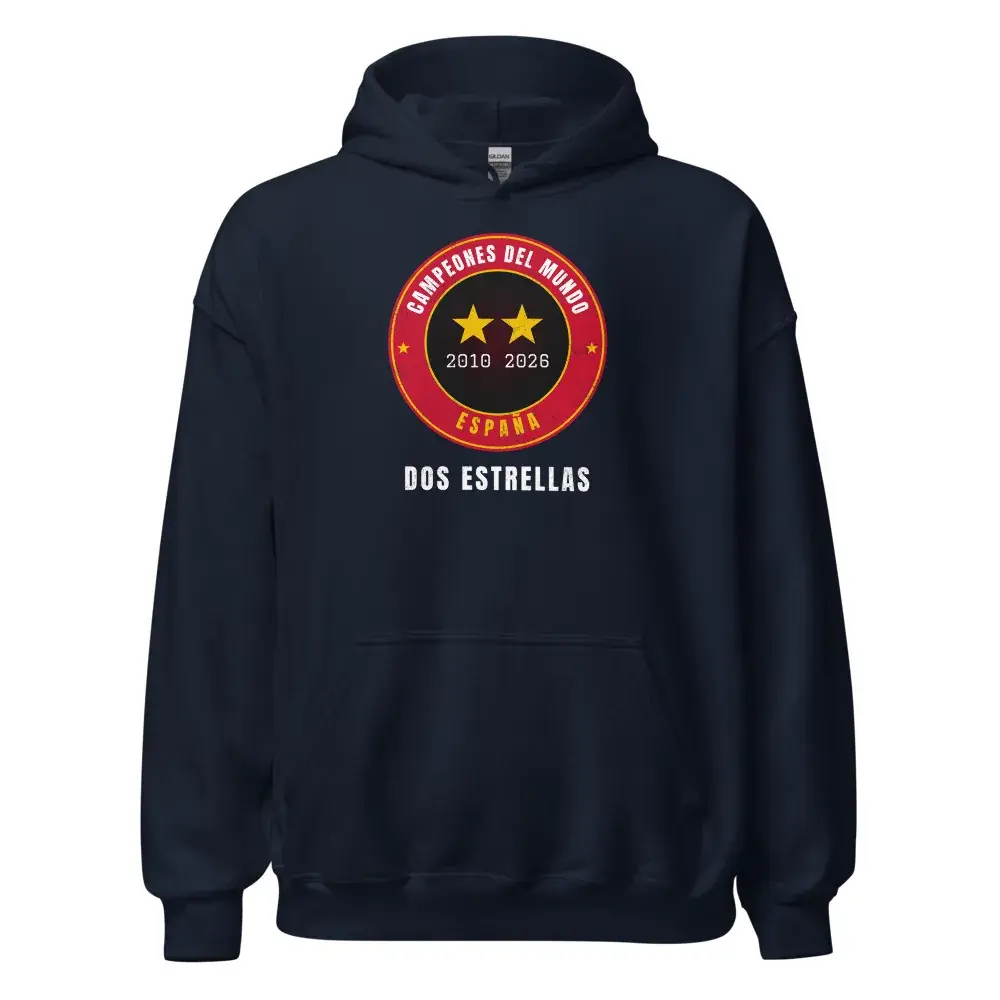Dos Estrellas · Noche — Sudadera con capucha