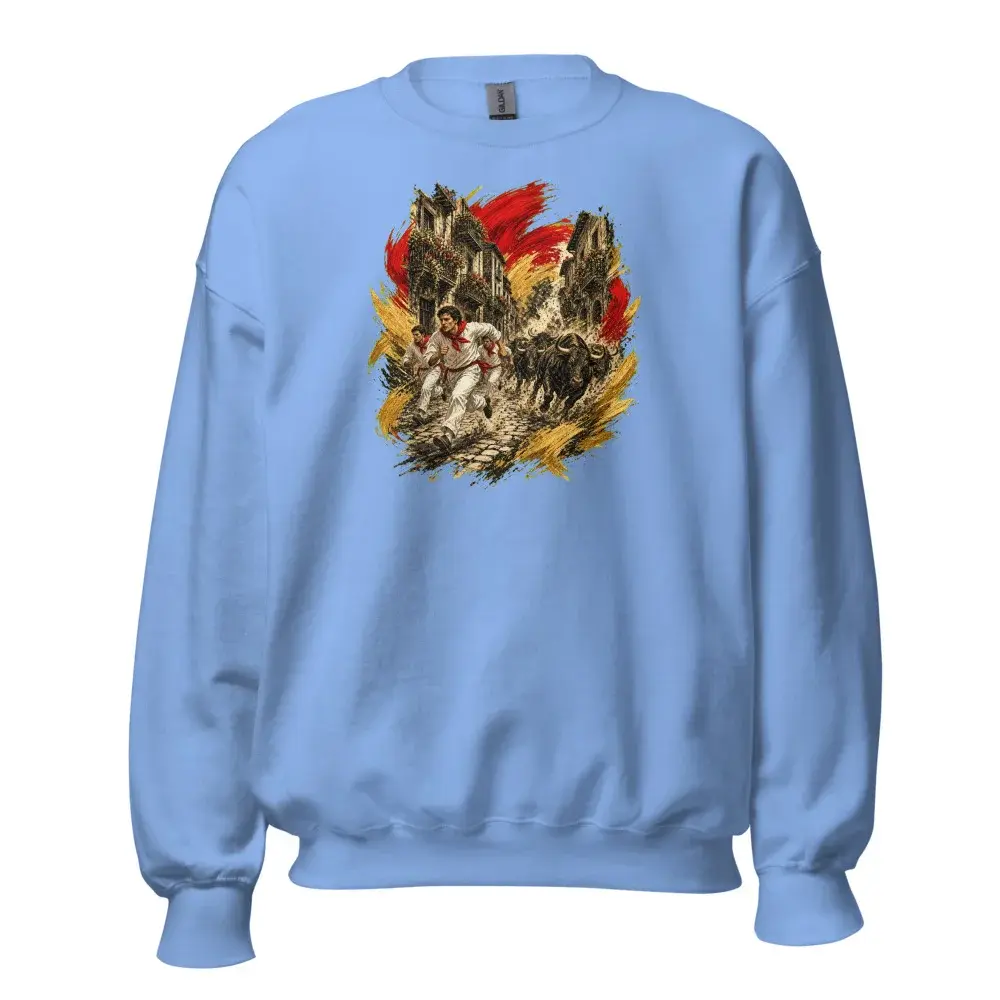 El Encierro · Arte — Sudadera — Carolina Blue
