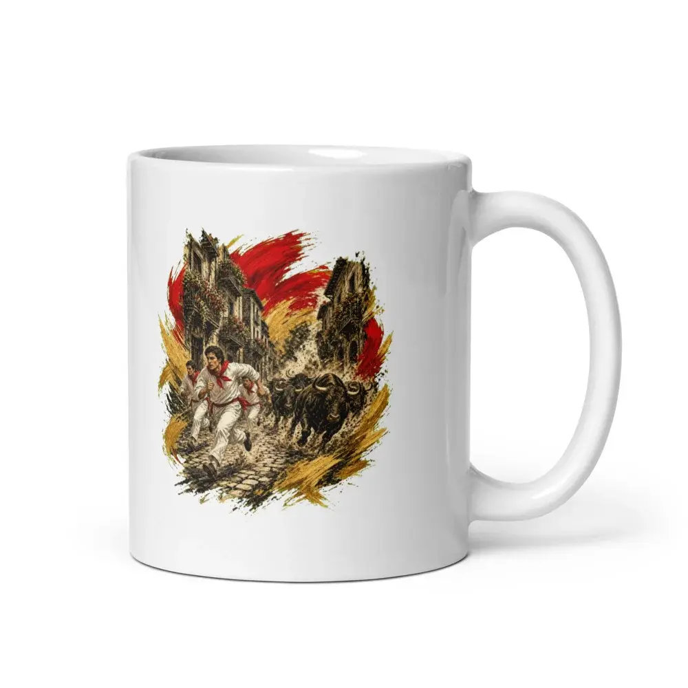 El Encierro · Arte — Taza