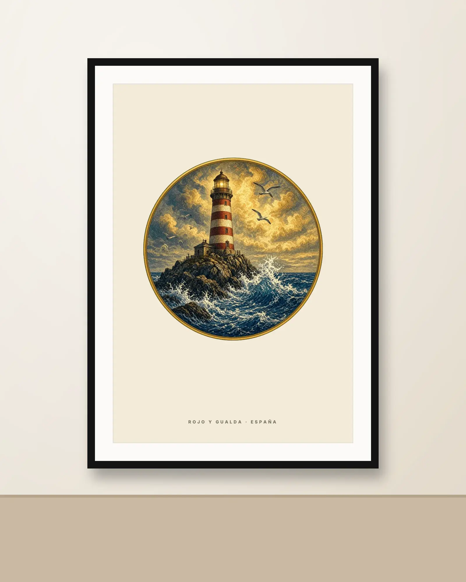 El Faro · Arte — Lámina enmarcada