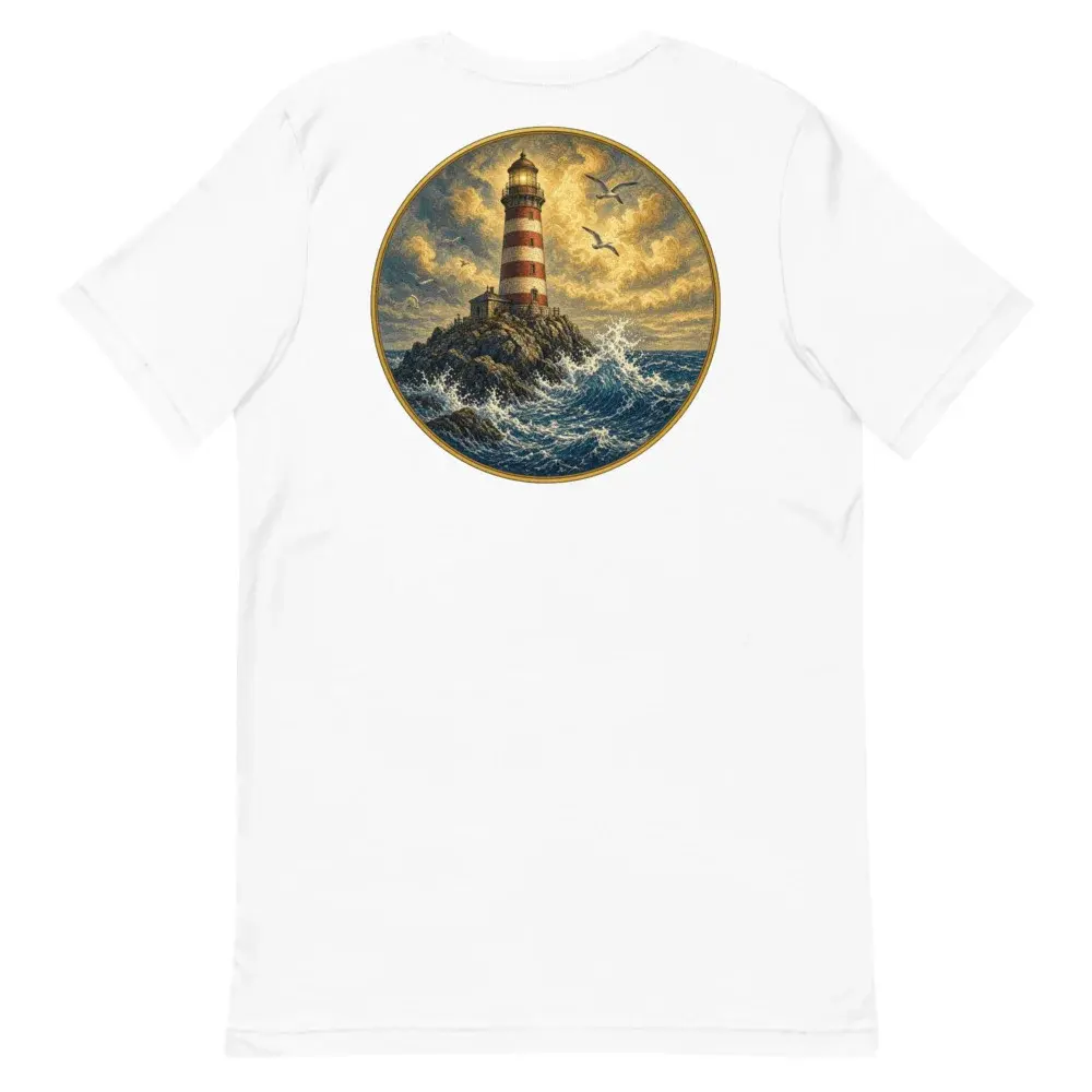 El Faro · Doble cara — Camiseta — White — Back