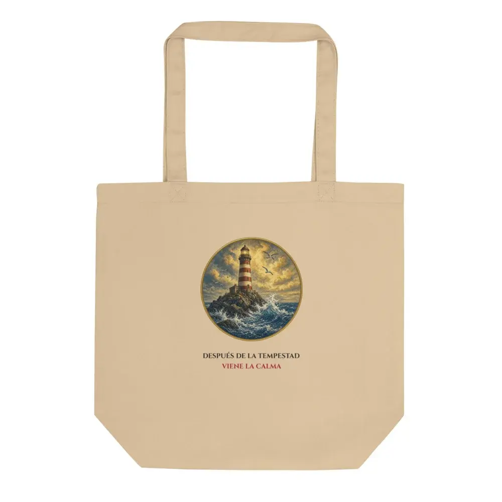 El Faro · Frase — Bolsa tote — Oyster