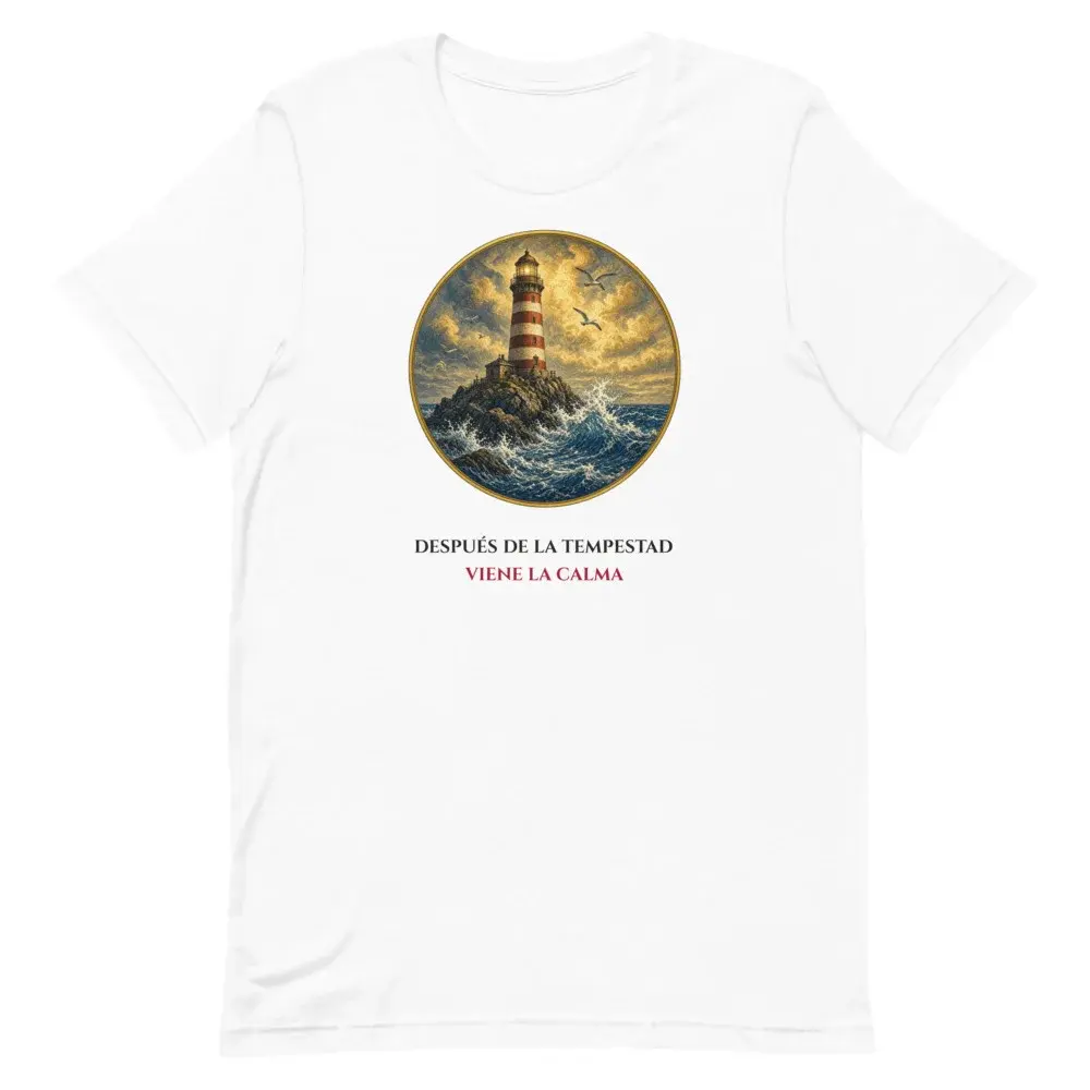 El Faro · Frase — Camiseta — White — Front
