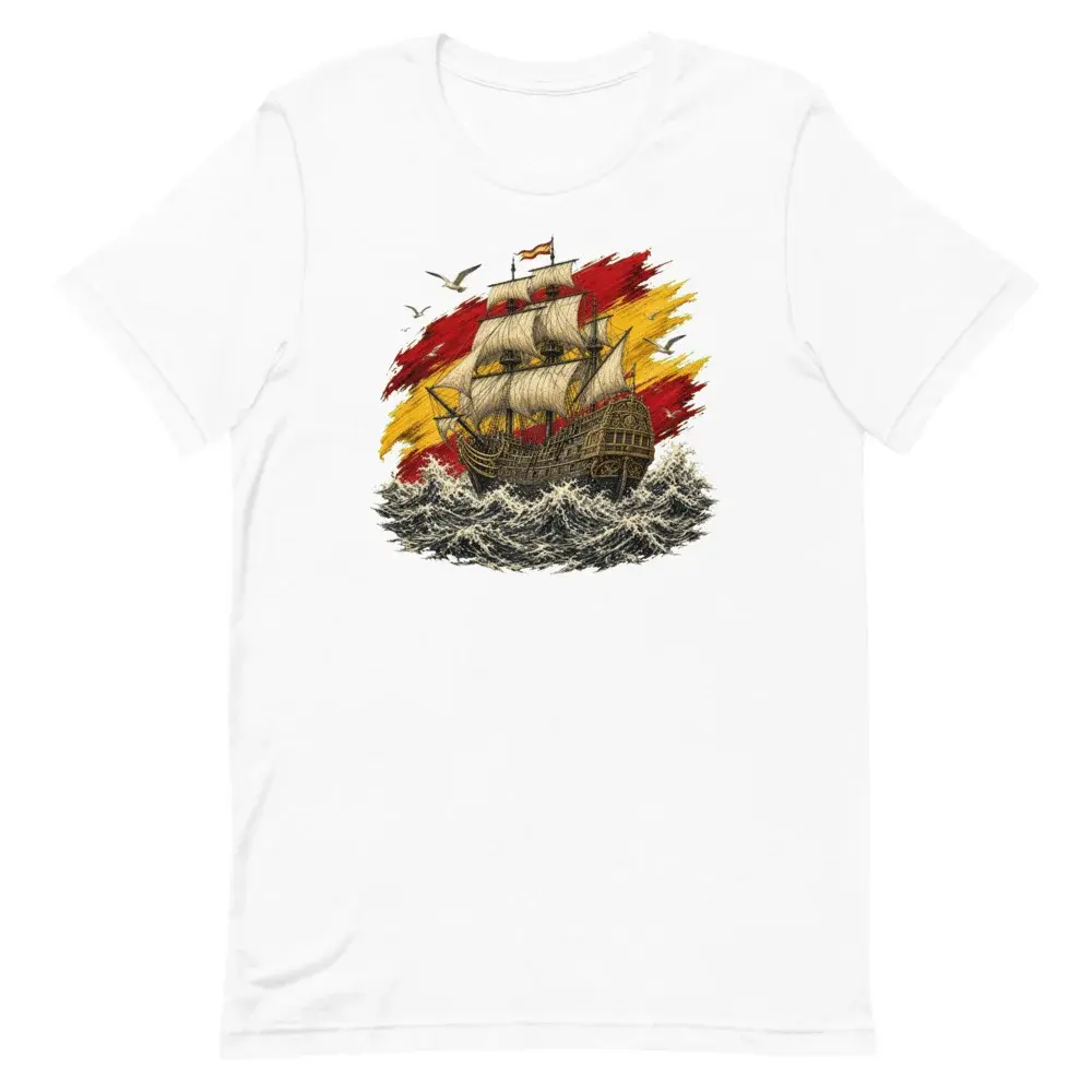 El Galeón · Arte — Camiseta — White — Front
