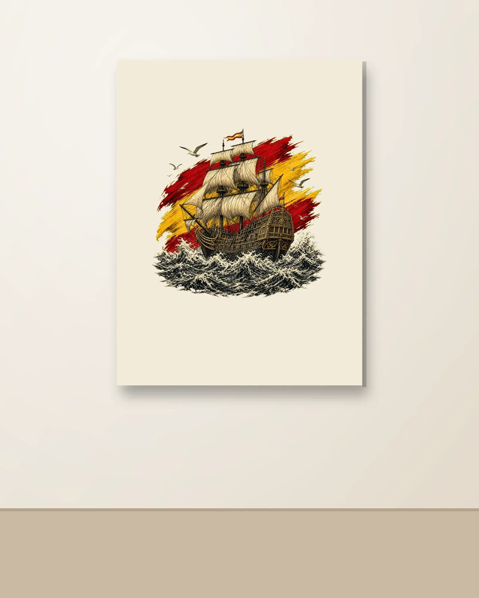 El Galeón · Arte — Lienzo