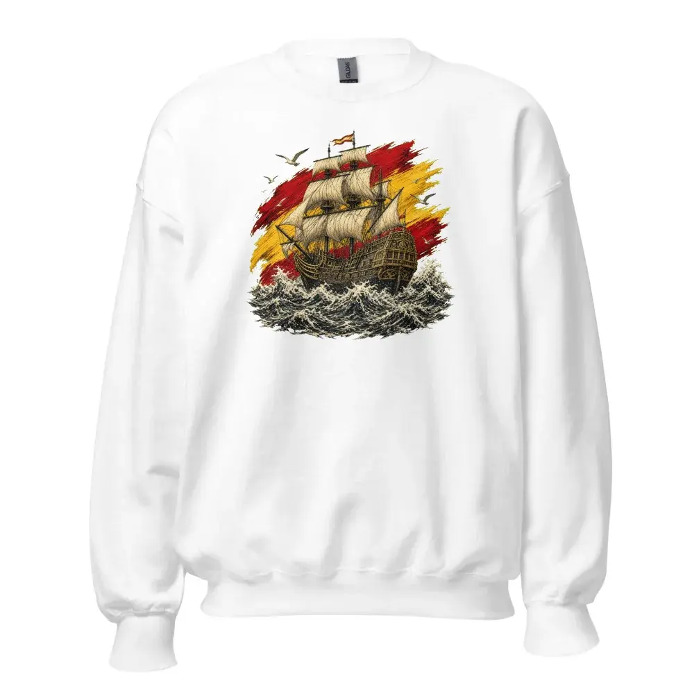 El Galeón · Arte — Sudadera — White