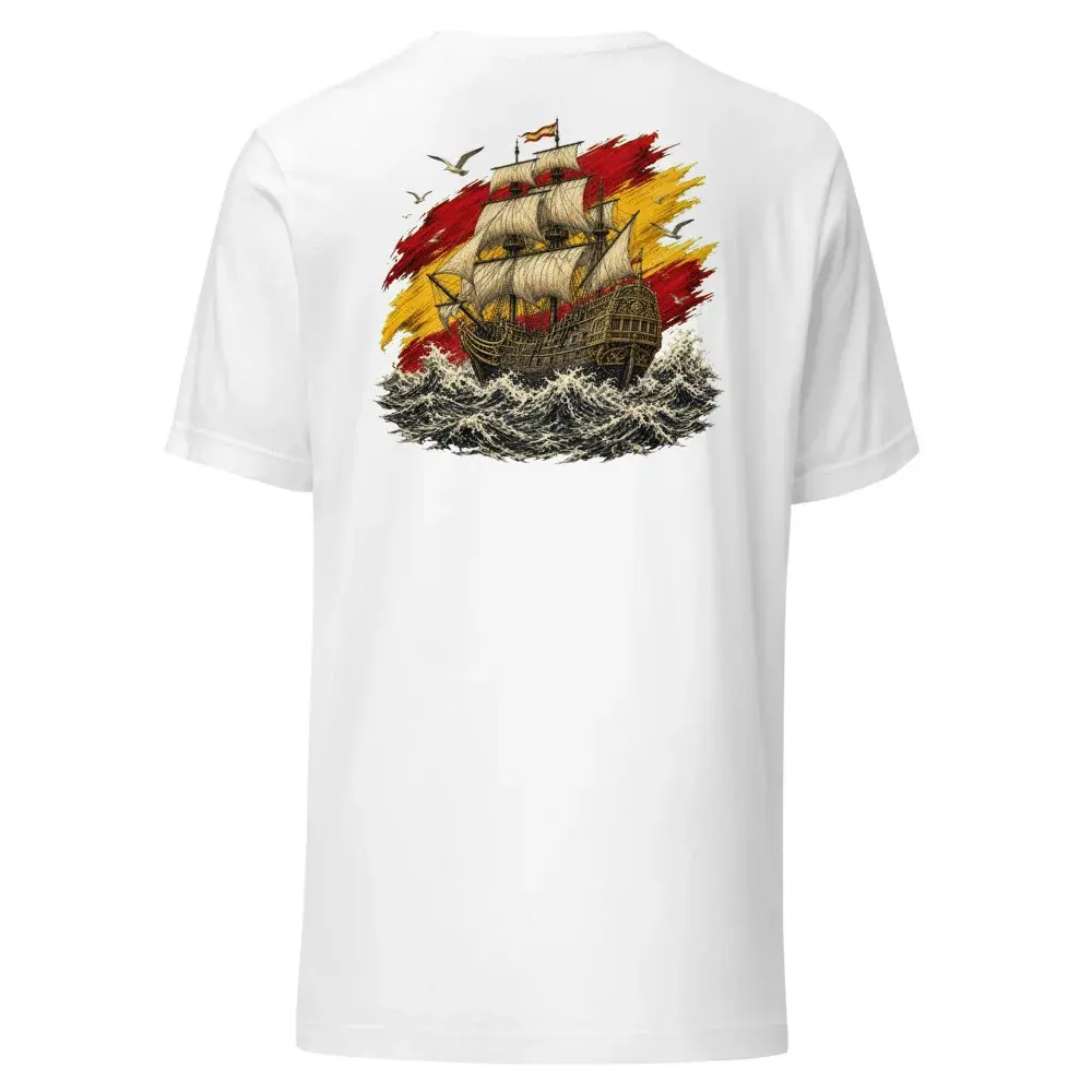 El Galeón · Doble cara — Camiseta — White