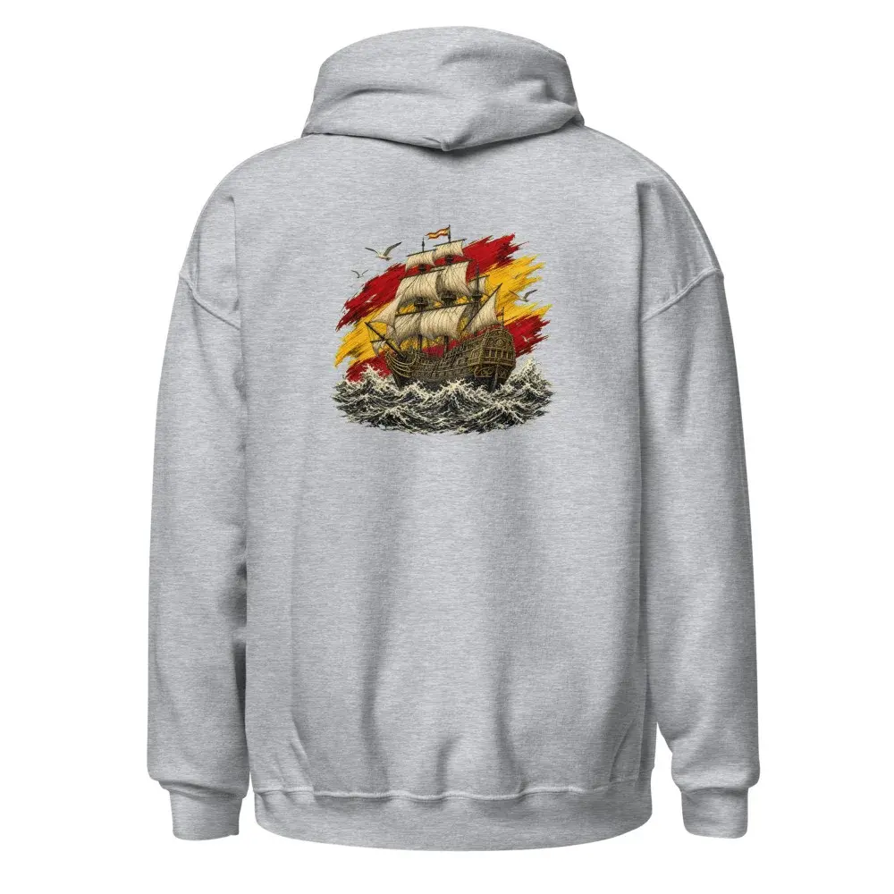 El Galeón · Doble cara — Sudadera con capucha — Sport Grey