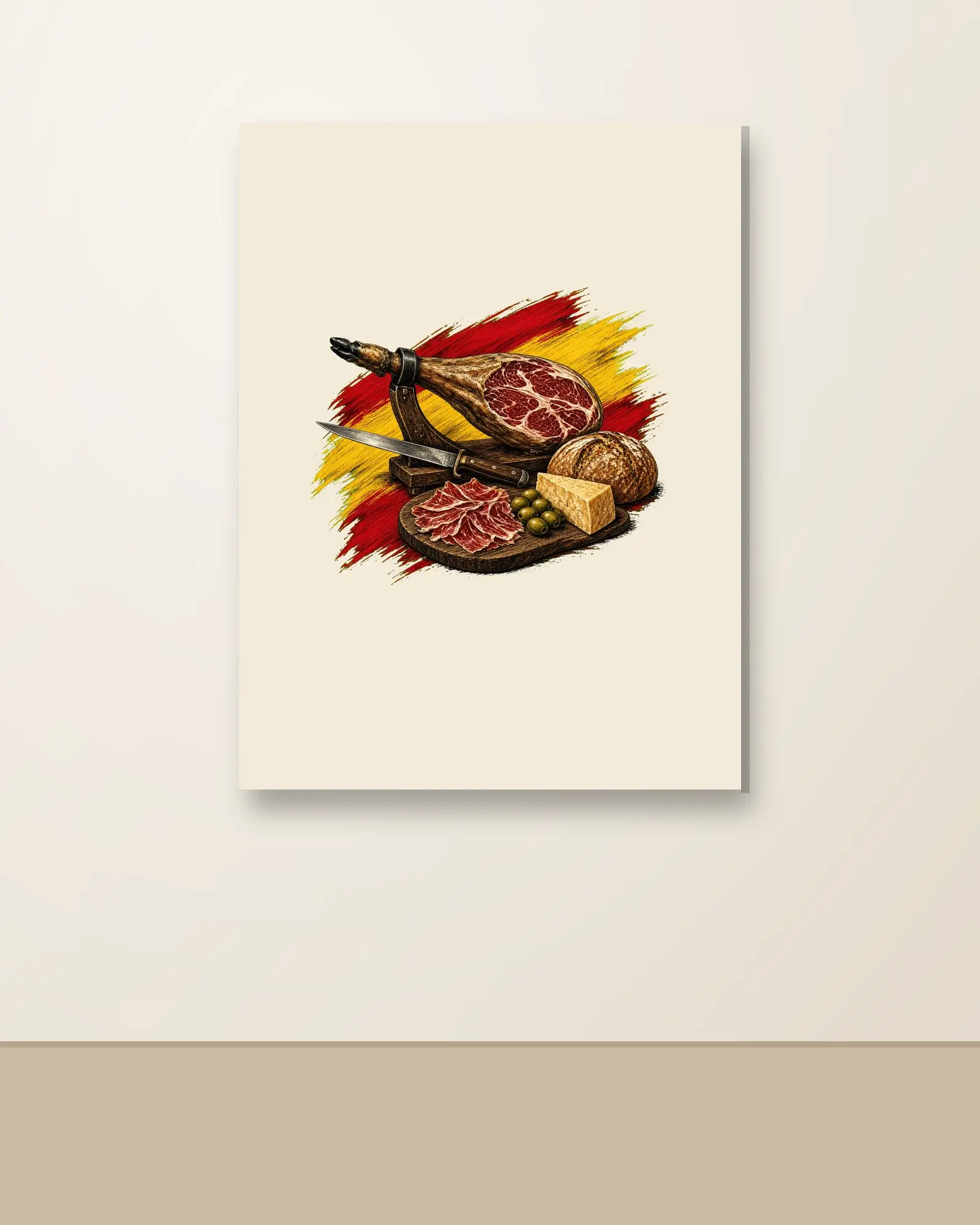 El Jamón · Arte — Lienzo