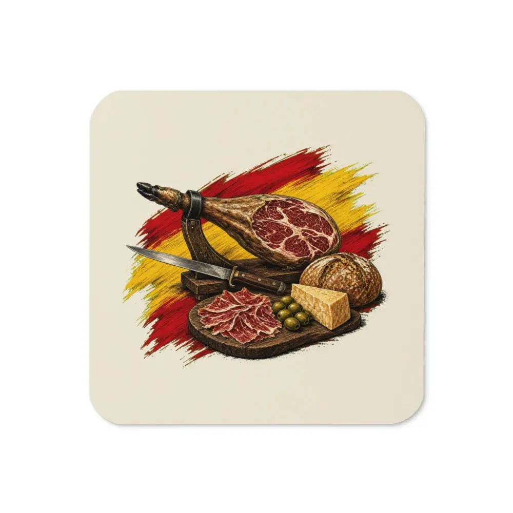 El Jamón · Arte — Posavasos