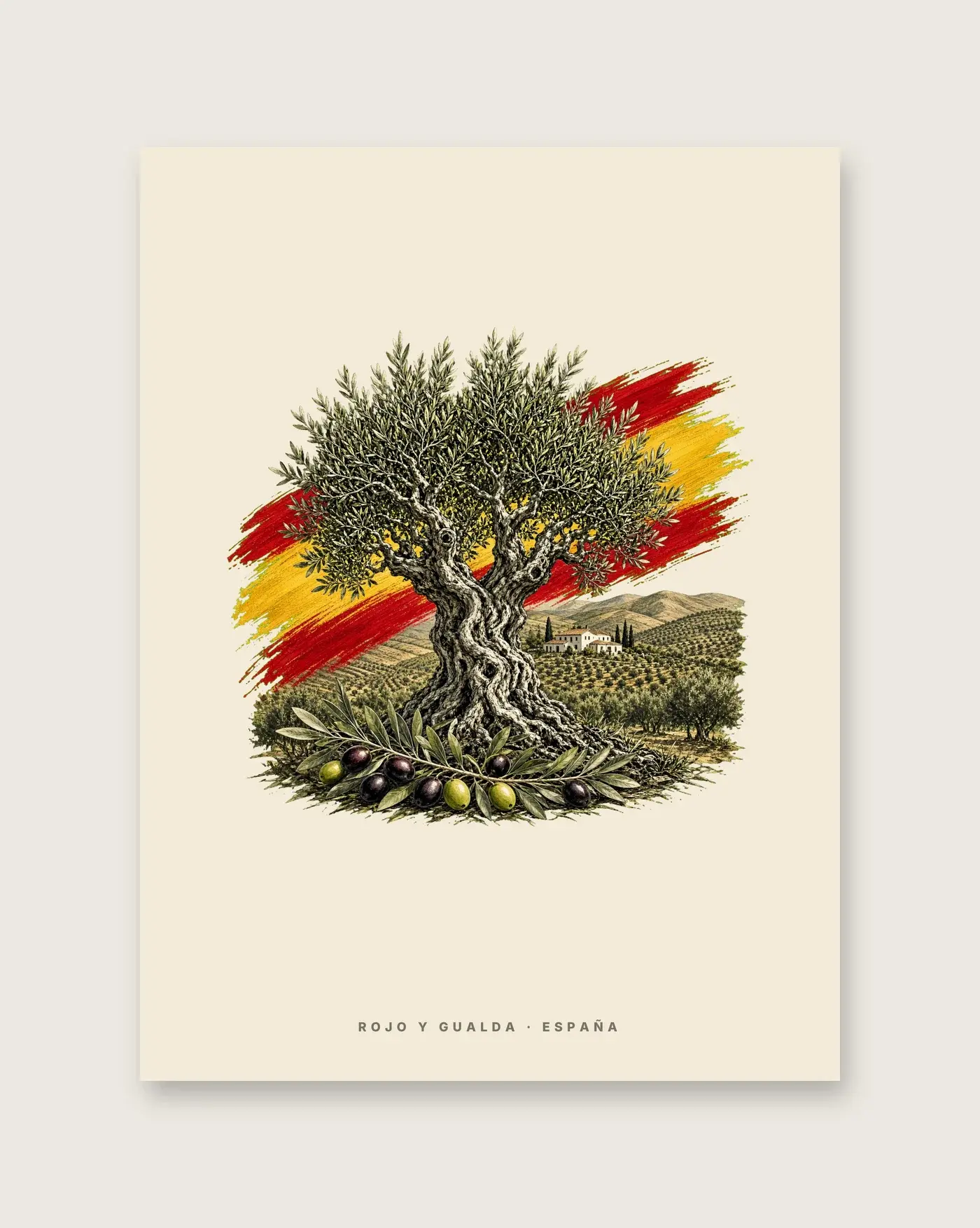 El Olivo · Arte — Póster — detalle