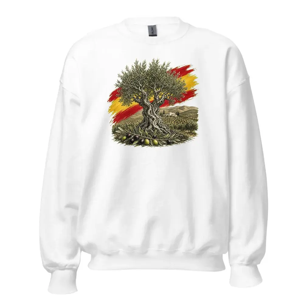El Olivo · Arte — Sudadera — White