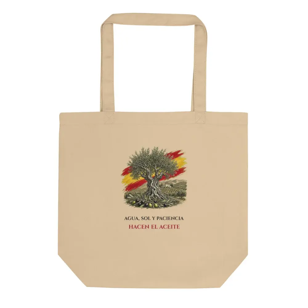 El Olivo · Frase — Bolsa tote — Oyster