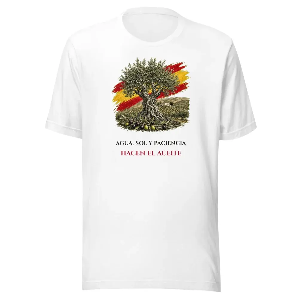 El Olivo · Frase — Camiseta — White