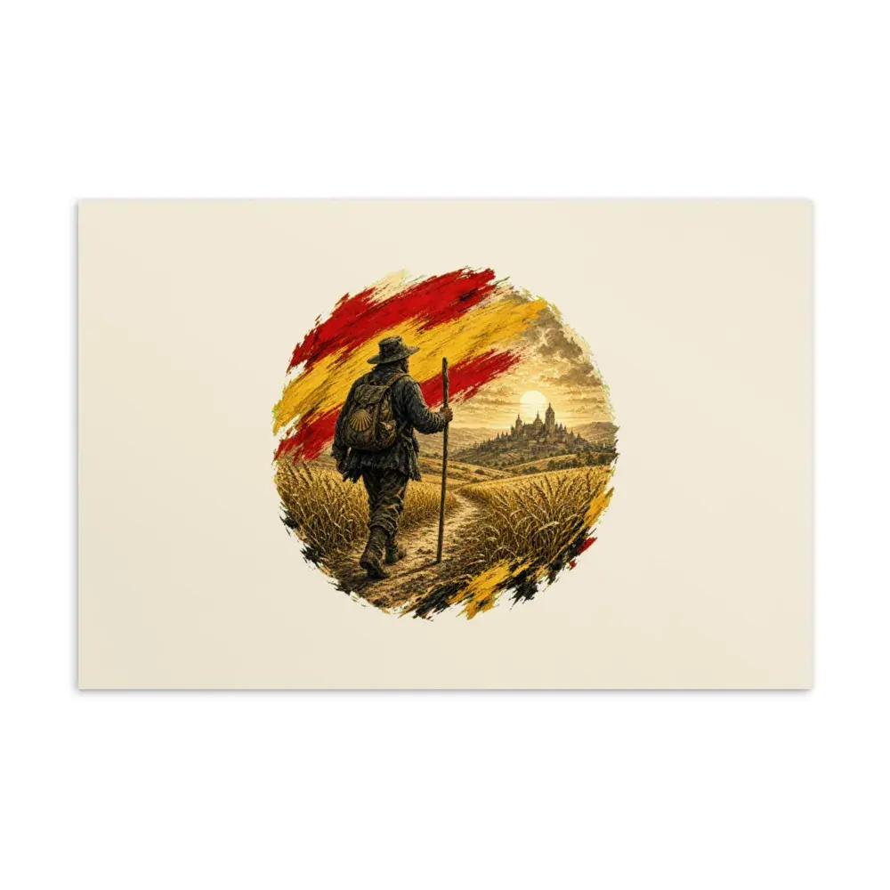 El Peregrino · Arte — Postal