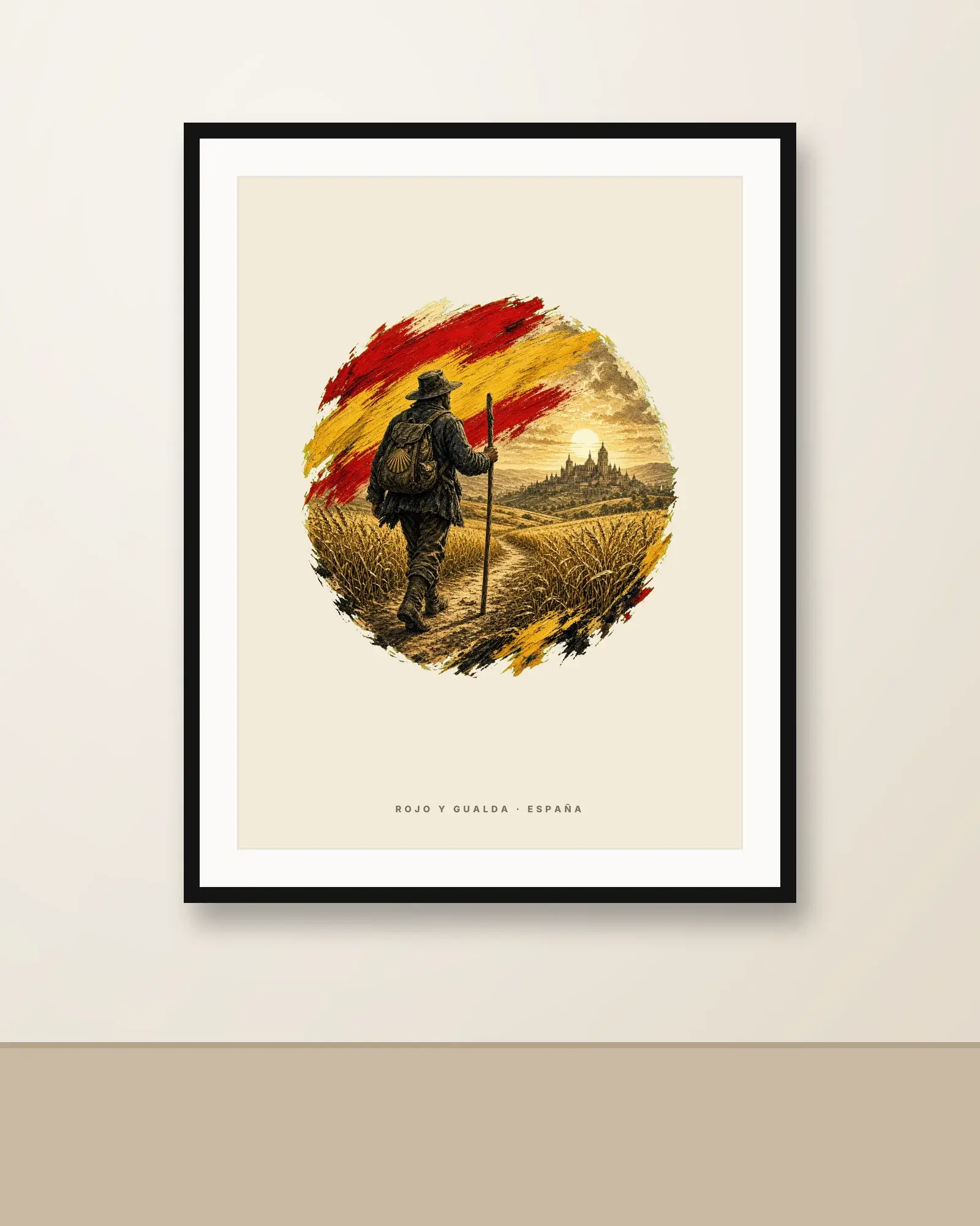 El Peregrino · Arte — Póster