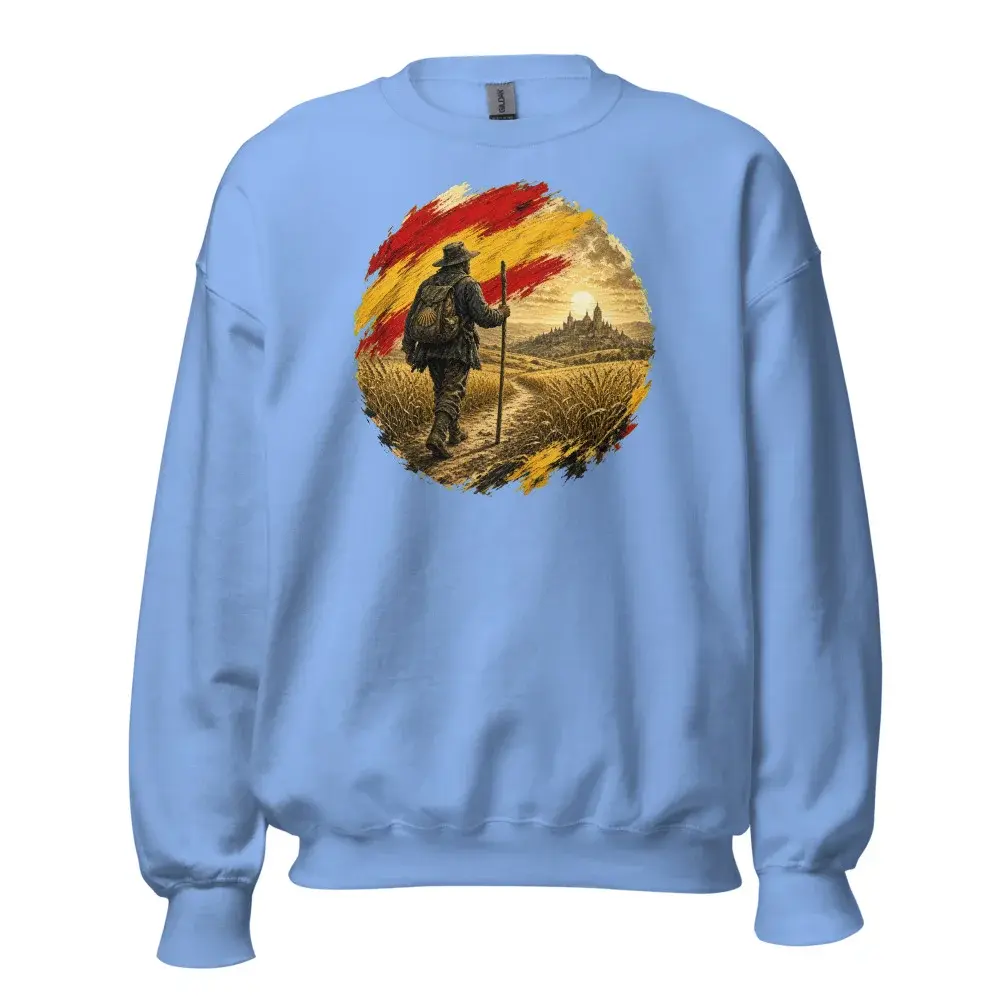 El Peregrino · Arte — Sudadera — Carolina Blue