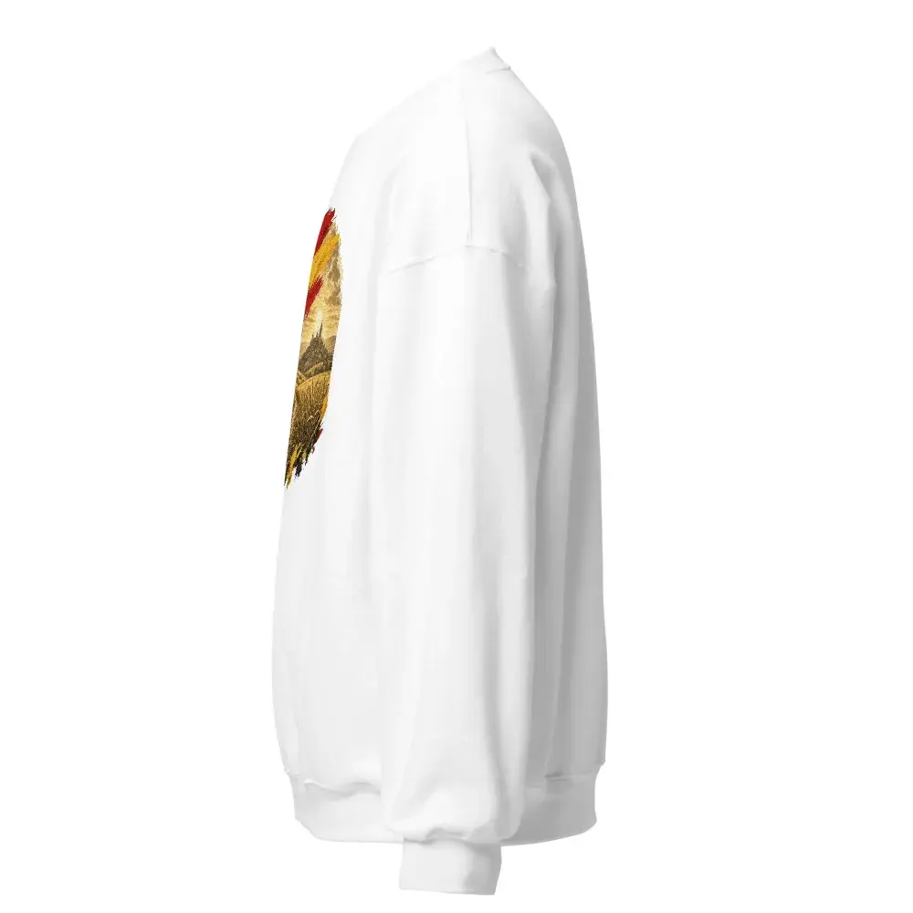 El Peregrino · Arte — Sudadera — White — Left