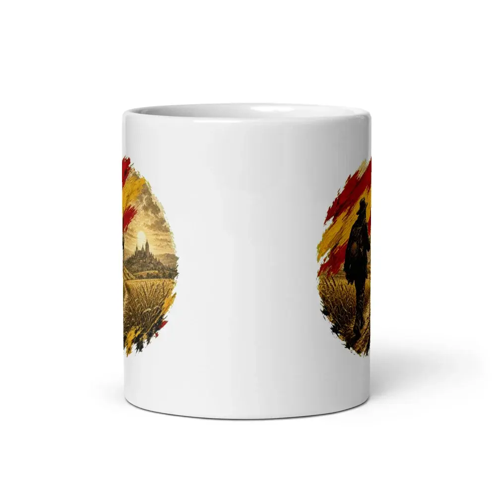 El Peregrino · Arte — Taza — White — Front view