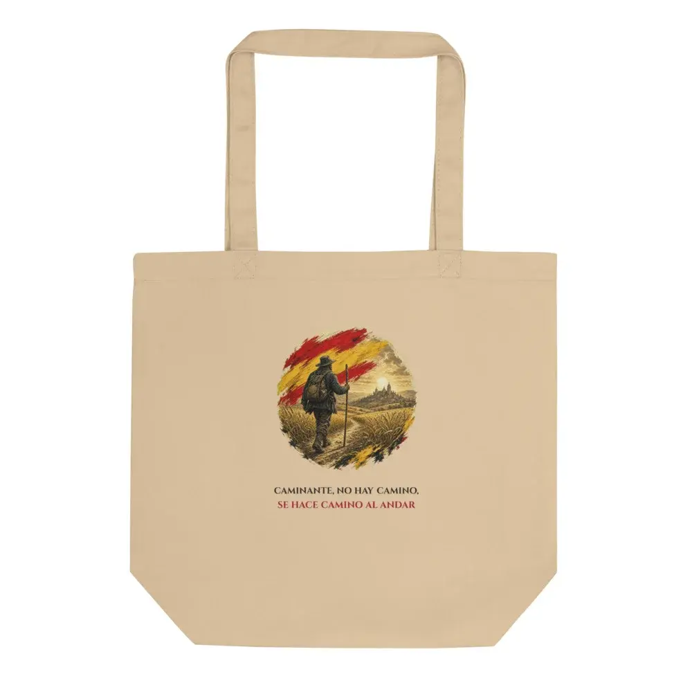 El Peregrino · Frase — Bolsa tote — Oyster