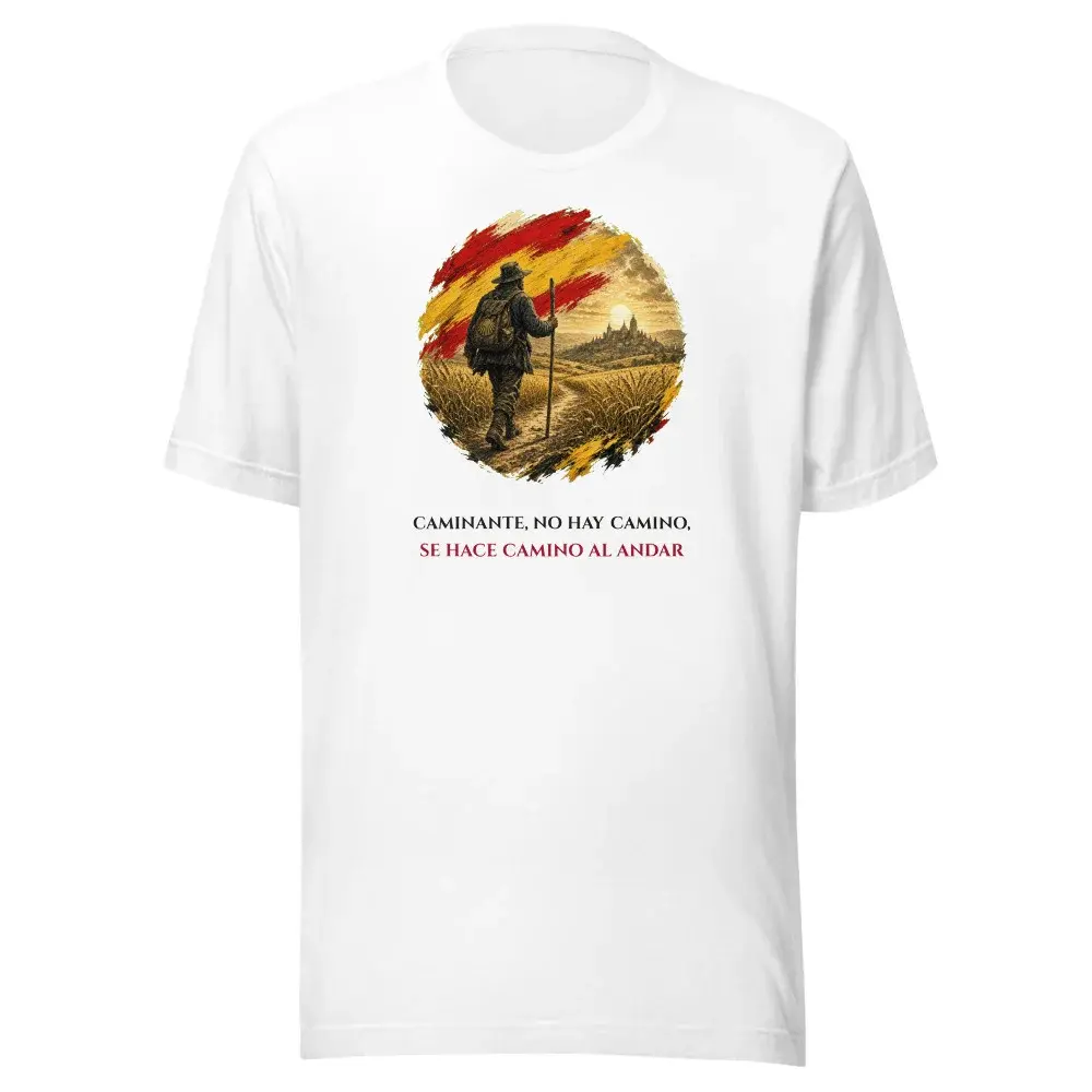 El Peregrino · Frase — Camiseta — White
