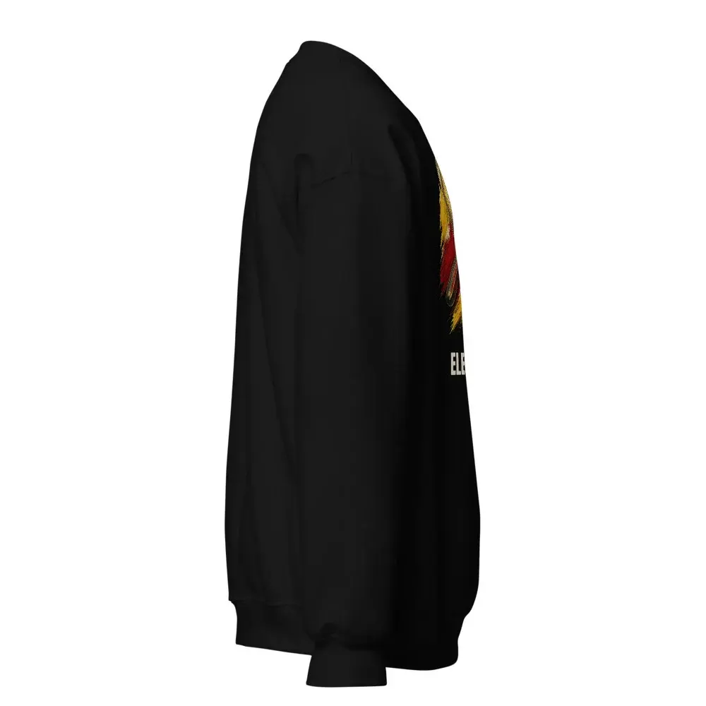 Electricista · Arte — Sudadera — Black — Right