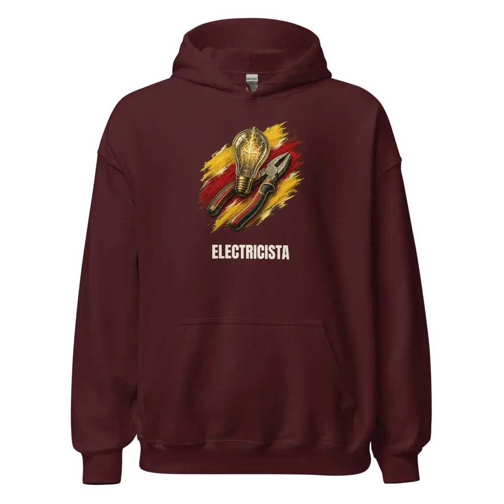 Electricista · Arte — Sudadera con capucha