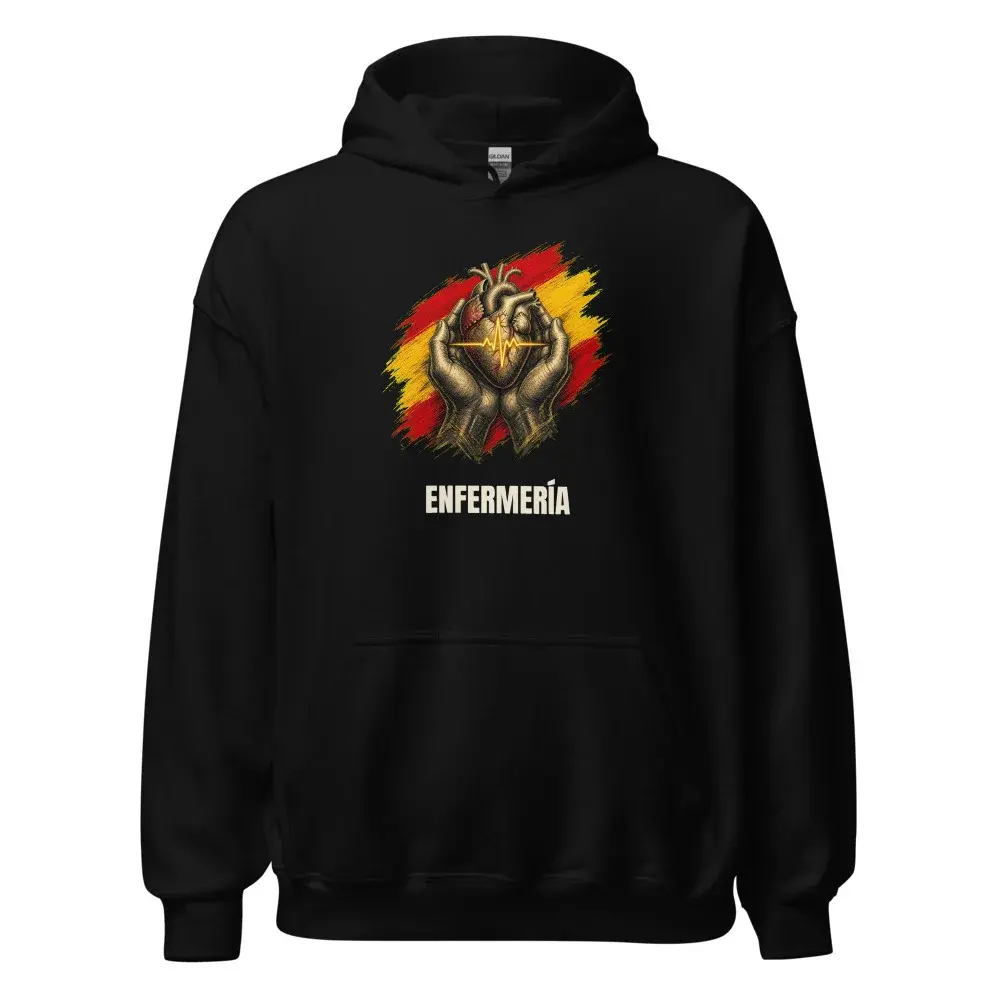 Enfermería · Arte — Sudadera con capucha