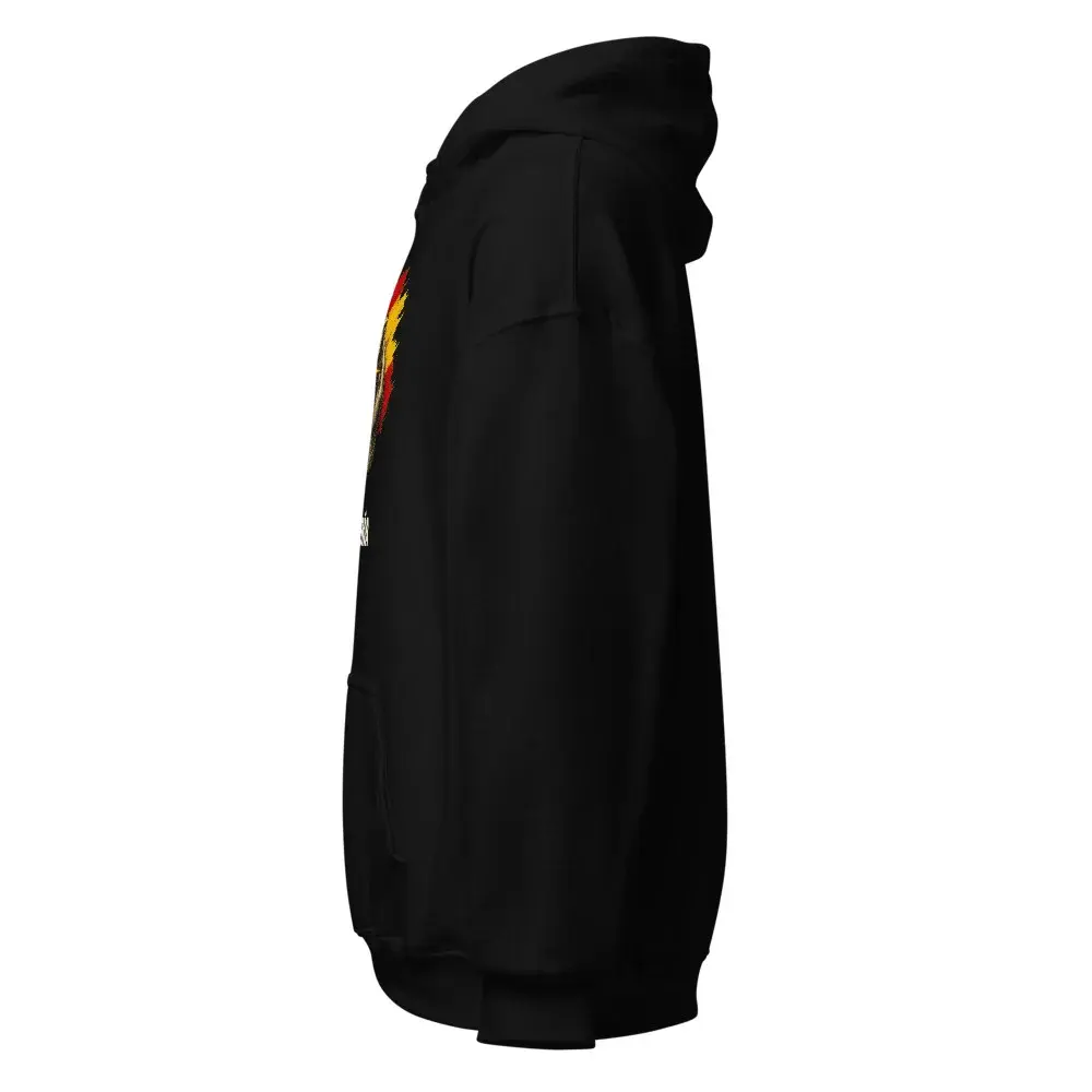 Enfermería · Arte — Sudadera con capucha — Black — Left