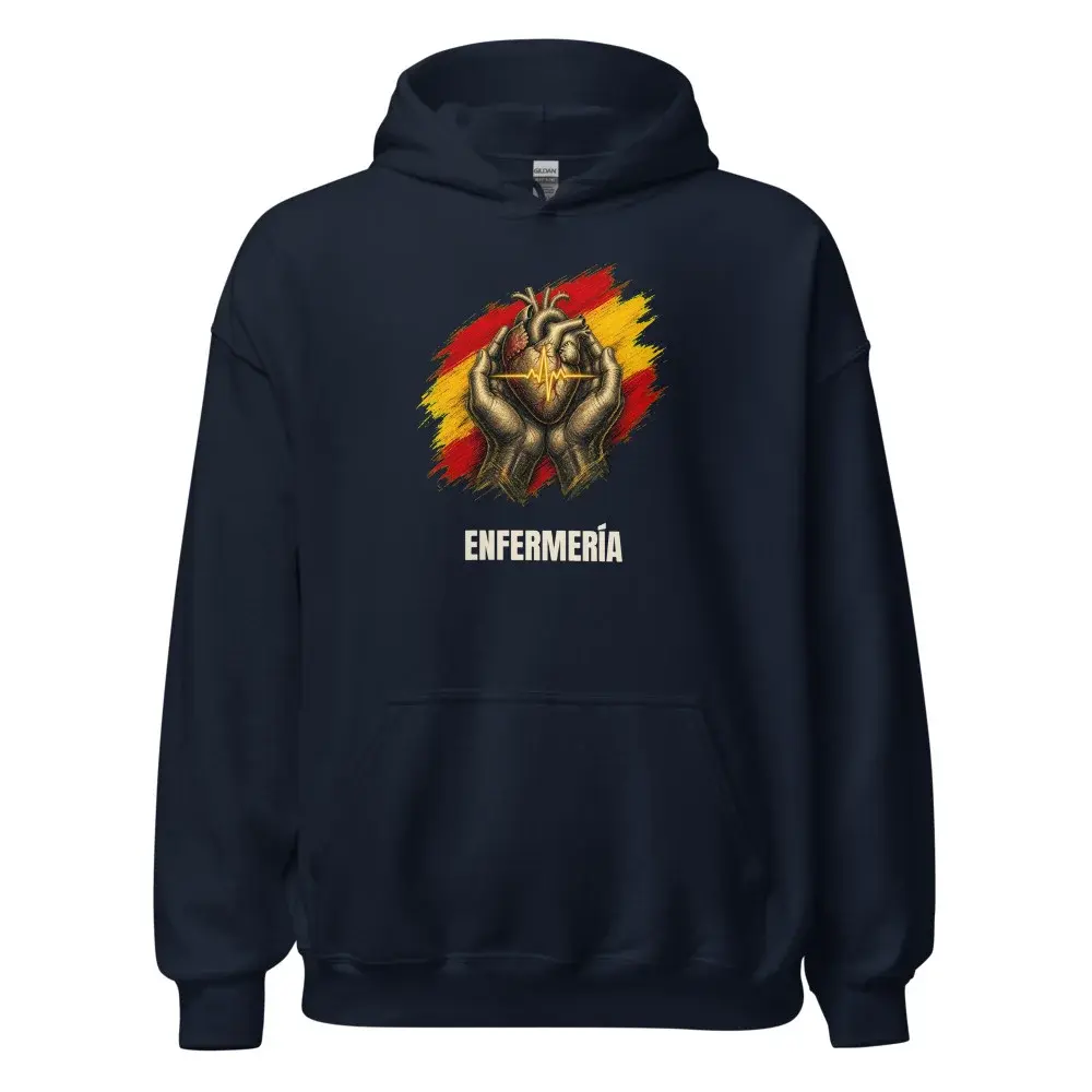 Enfermería · Arte — Sudadera con capucha