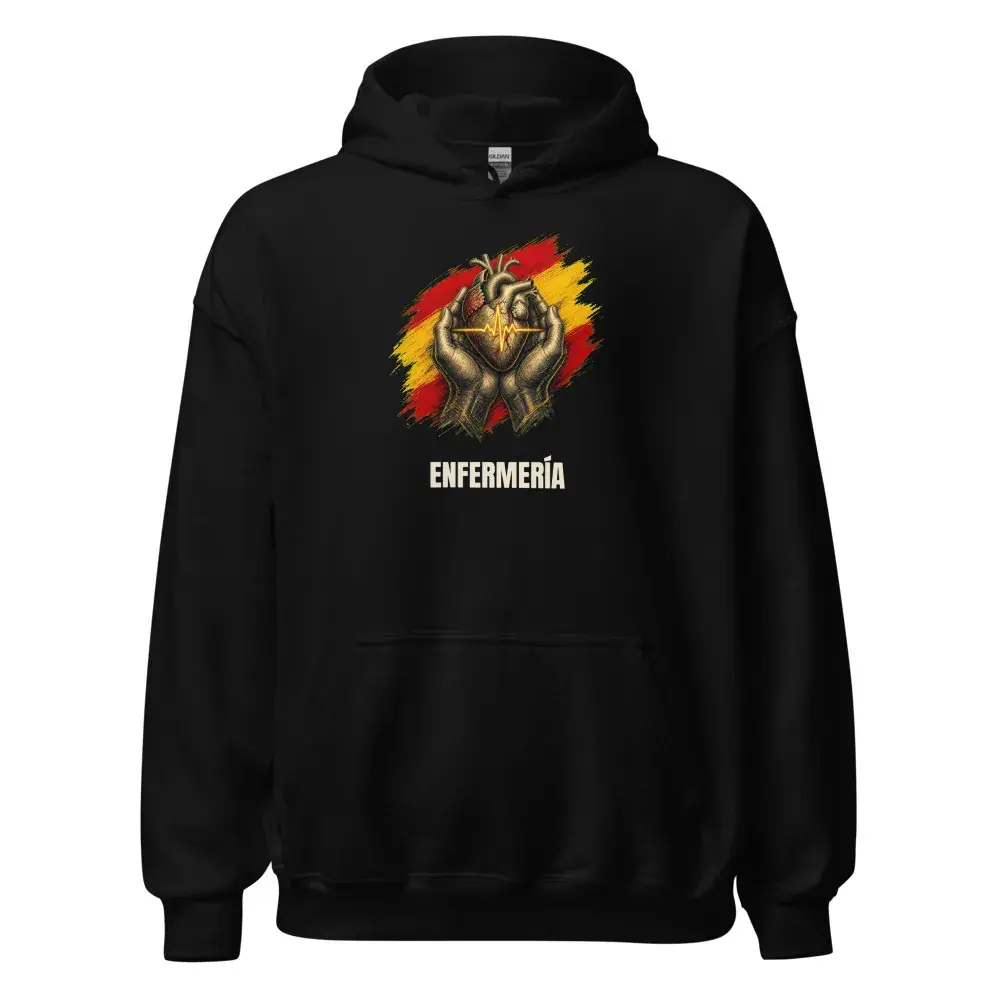 Enfermería · Arte — Sudadera con capucha
