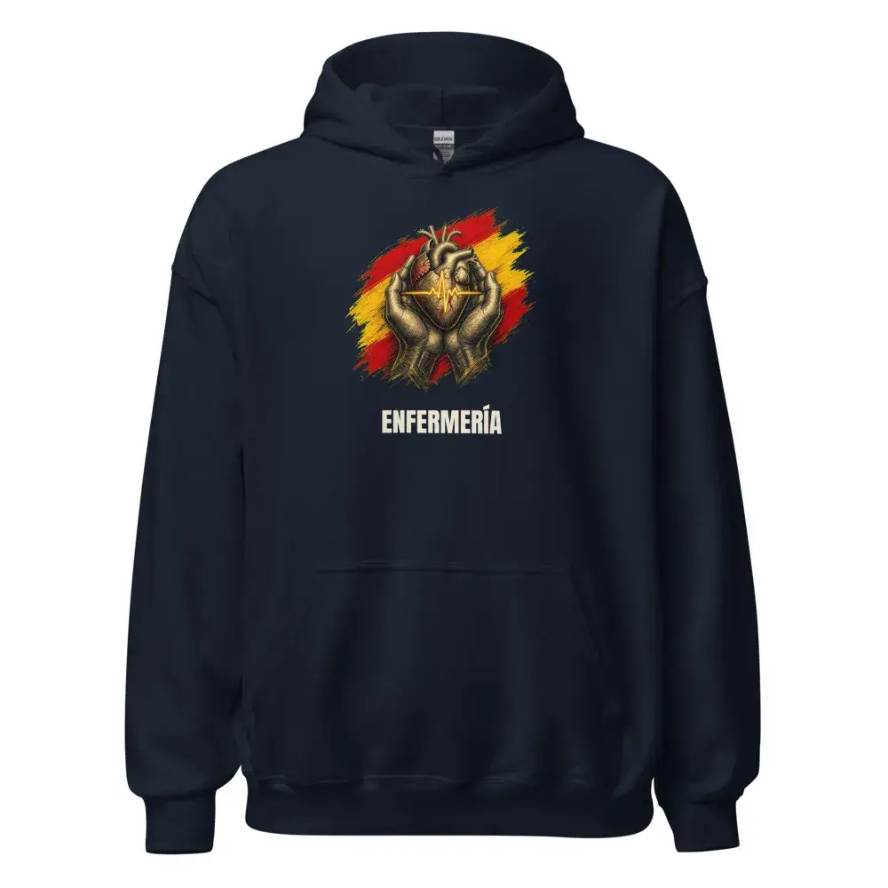 Enfermería · Arte — Sudadera con capucha