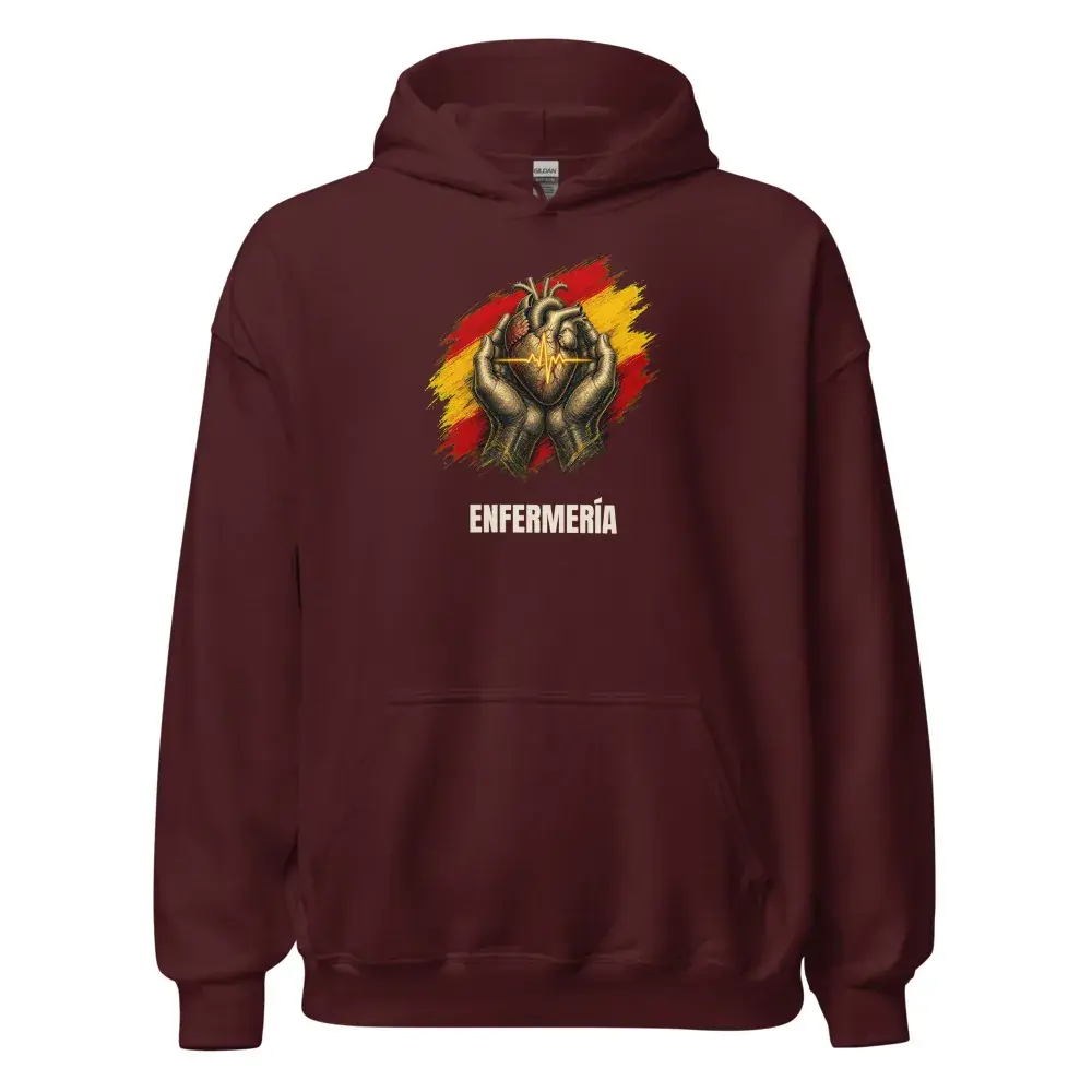 Enfermería · Arte — Sudadera con capucha