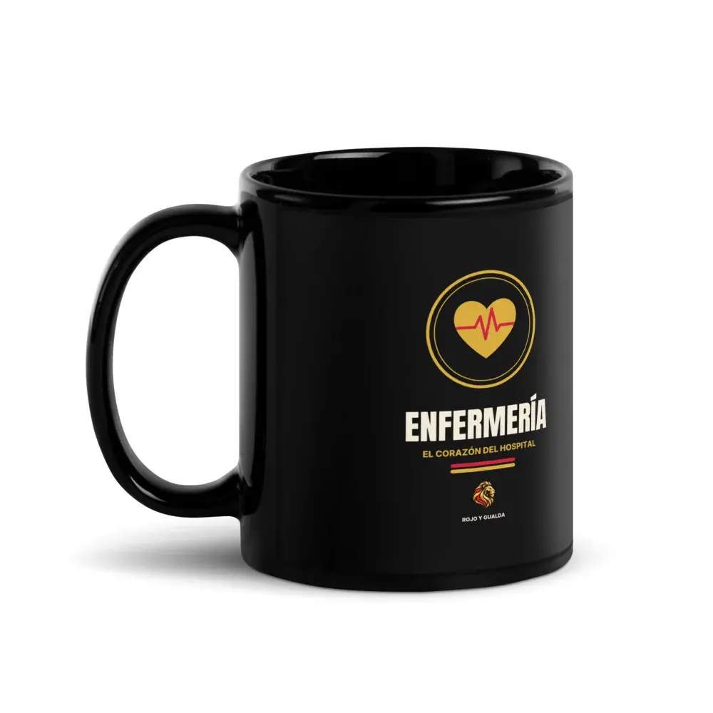Enfermería — Taza — Black
