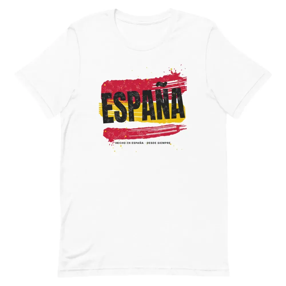 España a Brocha · Día — Camiseta — White — Front